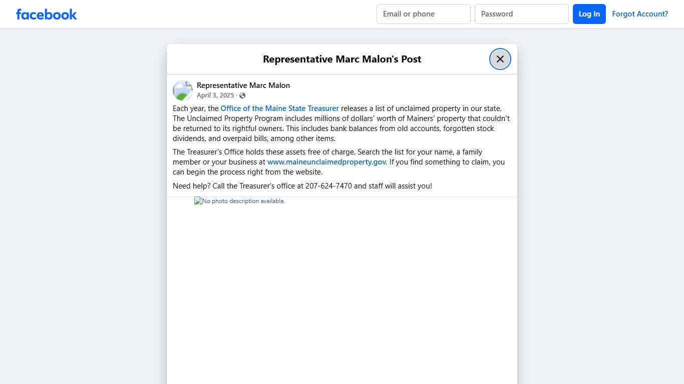 Each year, the Office of the... - Representative Marc Malon Facebook